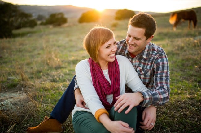 Engagement photography by Jonathan Roberts in Los Osos and San Luis Obispo, California